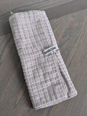 Transcend Foldable Grey Dish Drying Mat 18.5x14.5